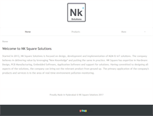 Tablet Screenshot of nksquare.com